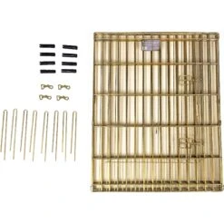 MidWest Wire Dog Exercise Pen With Step-Thru Door, Gold Zinc -Dog Supply Store 74326 PT7. AC SS1800 V1567186144