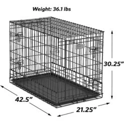 MidWest Solutions Series Side By Side Double Door Collapsible SUV Dog Crate 11 MidWest Solutions Series Side By Side Double Door Collapsible SUV Dog Crate -Dog Supply Store 74371 PT5. AC SS1800 V1562173644