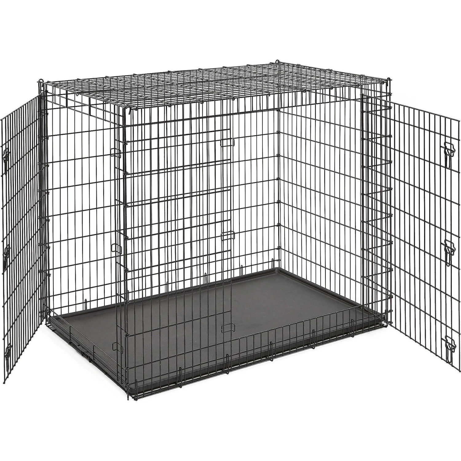 MidWest Solutions Series XX-Large Heavy Duty Double Door Wire Dog Crate, 54 Inch 4 MidWest Solutions Series XX-Large Heavy Duty Double Door Wire Dog Crate, 54 Inch - Image 4