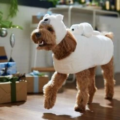 Frisco Polar Bear Ride-On Dog Costume -Dog Supply Store 747046 PT7. AC SS1800 V1694799828