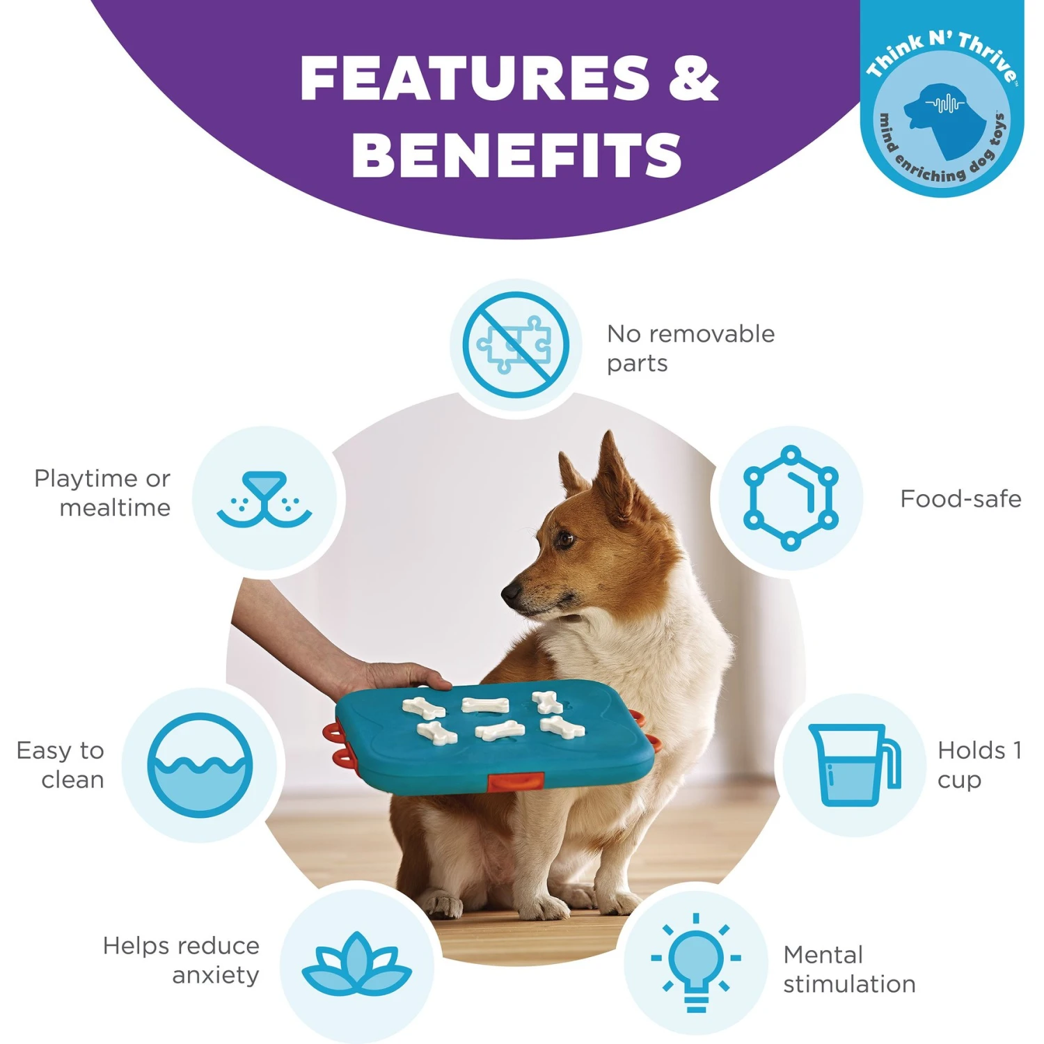 Nina Ottosson By Outward Hound Casino Puzzle Game Dog Toy 2 Nina Ottosson By Outward Hound Casino Puzzle Game Dog Toy - Image 2