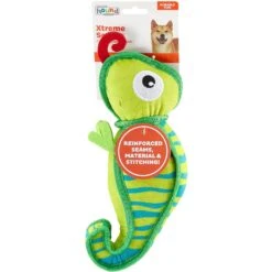 Outward Hound Xtreme Seamz Lizard Squeaky Durable Dog Toy, Green, Medium -Dog Supply Store 786382 PT6. AC SS1800 V1682628675