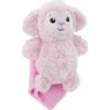 Outward Hound Blanket Buddies Pink Lamb Small Blacket Treat & Squeaky Dog Toy, Pink