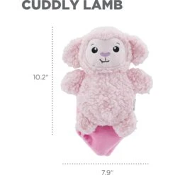 Outward Hound Blanket Buddies Pink Lamb Small Blacket Treat & Squeaky Dog Toy, Pink -Dog Supply Store 786750 PT5. AC SS1800 V1682621041