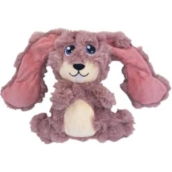 KONG Scrumplez Bunny Dog Toy, Purple, Medium