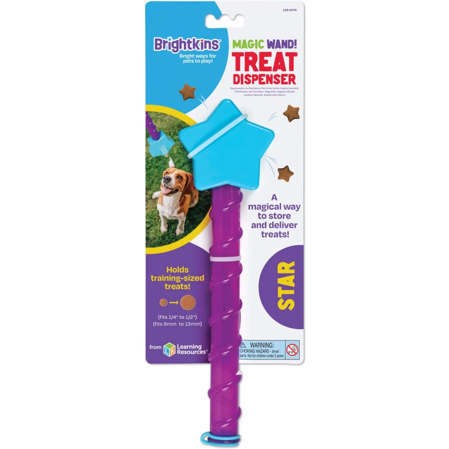 Brightkins Magic Wand! Star Treat Dispensing Dog Tpy 6 Brightkins Magic Wand! Star Treat Dispensing Dog Tpy - Image 6