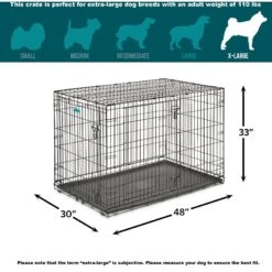 MidWest ICrate Fold & Carry Double Door Collapsible Wire Dog Crate & MidWest Steel Pet Gate -Dog Supply Store 815238 PT3. AC SS1800 V1679500875