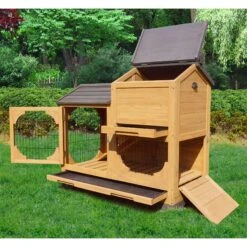ZooVilla Indoor & Outdoor Bunny Lounge, Brown 8 ZooVilla Indoor & Outdoor Bunny Lounge, Brown -Dog Supply Store 823966 PT2. AC SS1800 V1683568191