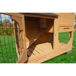 ZooVilla Indoor & Outdoor Bunny Lounge, Brown 10 ZooVilla Indoor & Outdoor Bunny Lounge, Brown -Dog Supply Store 823966 PT4. AC SS1800 V1683560600