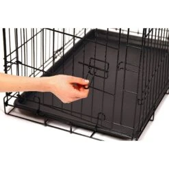 Carlson Pet Products Secure & Compact Single Door Collapsible Wire Dog Crate -Dog Supply Store 82471 PT8. AC SS1800 V1562179047