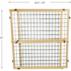 MyPet Extra Wide Wire Mesh Gate For Dogs & Cats -Dog Supply Store 83470 PT4. AC SS1800 V1667327348