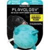 Playology Puppy Sensory Ball Peanut Butter Dog Toy, Blue