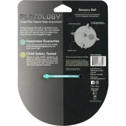 Playology Puppy Sensory Ball Peanut Butter Dog Toy, Blue -Dog Supply Store 838958 PT6. AC SS1800 V1683744741