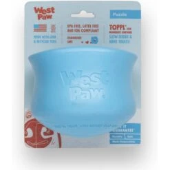 West Paw Toppl Dog Toy, X-Large, 4.75-in -Dog Supply Store 848006 PT2. AC SS1800 V1683905951