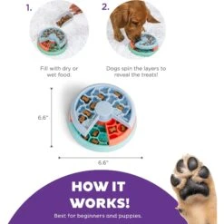 Outward Hound Puppy Lickin' Layers Slow Feeder For Puppies Interactive Dog Puzzle Game, Multiple Colors 8 Outward Hound Puppy Lickin' Layers Slow Feeder For Puppies Interactive Dog Puzzle Game, Multiple Colors -Dog Supply Store 855574 PT2. AC SS1800 V1694439693