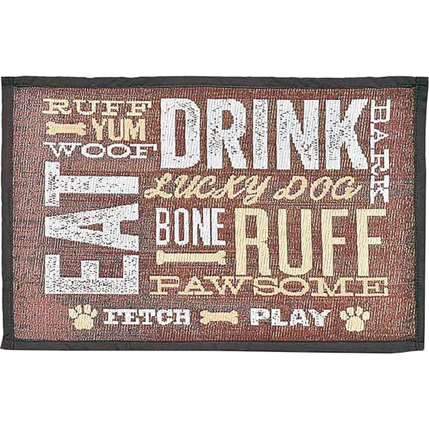 Loving Pets Dog Day Expressions Fashion Dog Placemat 1 Loving Pets Dog Day Expressions Fashion Dog Placemat