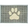 Loving Pets Plaid Paw Dog Placemat
