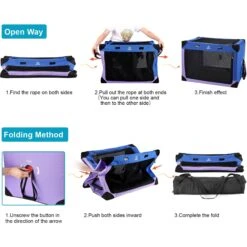 Ownpets 3 Door Collapsible Soft Dog & Cat Crate 7 Ownpets 3 Door Collapsible Soft Dog & Cat Crate -Dog Supply Store 873006 PT2. AC SS1800 V1687543766