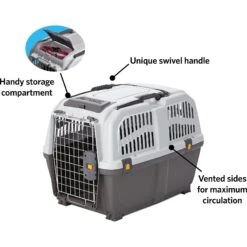 MidWest Skudo Deluxe Plastic Dog & Cat Kennel -Dog Supply Store 89375 PT3. AC SS1800 V1585678930