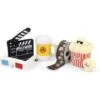 P.L.A.Y. Pet Lifestyle And You Hollywood Cinema Collection Set Plush Squeaky Dog Toy