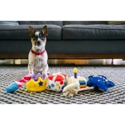 P.L.A.Y. Pet Lifestyle And You Party Time Mini Cake Plush Squeaky Dog Toy, X-Small -Dog Supply Store 896302 PT3. AC SS1800 V1689963515