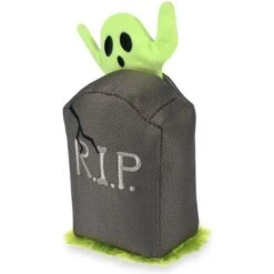 P.L.A.Y. Pet Lifestyle And You Howling Haunts Ghoulishgrave Plush Squeaky Dog Toy