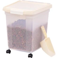 IRIS WeatherPro Airtight 3-Piece Food Storage Container -Dog Supply Store 899638 PT7. AC SS1800 V1698860674