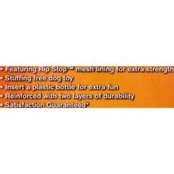 Ethical Pet Skinneeez Extreme Stuffer Pig Stuffing-Free Squeaky Plush Dog Toy -Dog Supply Store 90286 PT3. AC SS1800 V1527093783