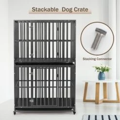 SMONTER Two Doors Heavy Duty Dog Crate 14 SMONTER Two Doors Heavy Duty Dog Crate -Dog Supply Store 904190 PT6. AC SS1800 V1688398365