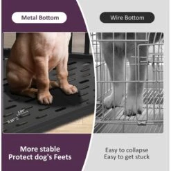 SMONTER Wooden Corner Crate Furniture Style Dog Kennel -Dog Supply Store 904206 PT4. AC SS1800 V1688398427