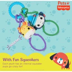 FISHER PRICE Tugs With Friends Intercative Dog Toy, Multicolor 14 FISHER PRICE Tugs With Friends Intercative Dog Toy, Multicolor -Dog Supply Store 908054 PT6. AC SS1800 V1699022107