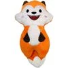 Bite Force Built With Kevlar Tough Plush Fox Dog Toy