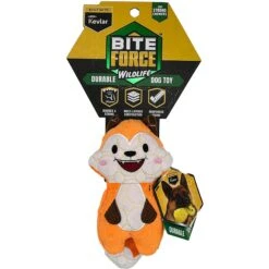 Bite Force Built With Kevlar Tough Plush Fox Dog Toy -Dog Supply Store 936862 PT3. AC SS1800 V1692109332