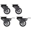 MidWest Sub-Pack Skudo Travel Dog & Cat Carrier Caster Wheel, 4 Count