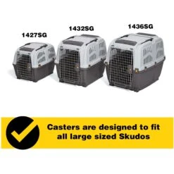 MidWest Sub-Pack Skudo Travel Dog & Cat Carrier Caster Wheel, 4 Count -Dog Supply Store 945846 PT2. AC SS1800 V1694545584
