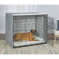 MidWest Privacy Dog Crate Cover, 54-in -Dog Supply Store 955158 PT3. AC SS1800 V1694451930