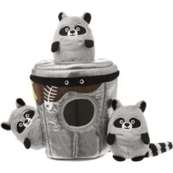 Frisco Volcano Hide & Seek Puzzle Plush Squeaky Dog Toy & Frisco Trash Can & Raccoons Hide & Seek Puzzle Plush Squeaky Dog Toy -Dog Supply Store 962054 PT5. AC SS1800 V1694783953
